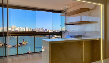 Apartamento com 3 quartos à venda na Rua Francisco Ramalhete Gameiro, 21, Praia do Morro, Guarapari por R$ 1.690.000