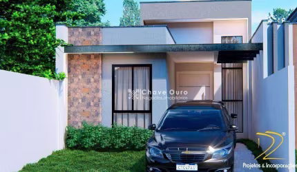 Casa à venda, 118 m² por R$ 617.000,00 - Canadá - Cascavel/PR