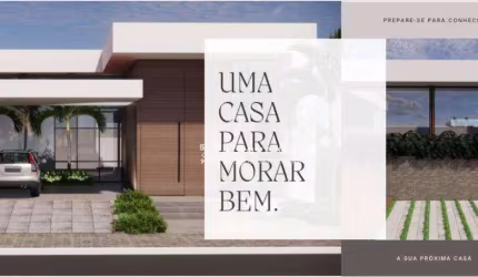 Casa térrea com 4 suítes em Condomínio Fechado