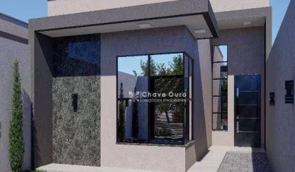 Casa com 3 dormitórios à venda, 81 m² por R$ 470.000,00 - Canadá - Cascavel/PR
