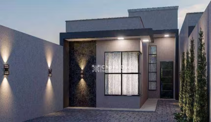 Casa com 3 dormitórios à venda, 71 m² por R$ 445.000,00 - Canadá - Cascavel/PR