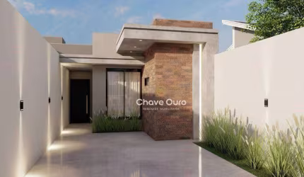 Casa com 2 dormitórios à venda, 62 m² por R$ 295.000 -Coopagro / Jd. Gualtiere- Toledo/PR