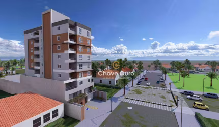 Apartamento com 2 dormitórios à venda, 63 m² por R$ 483.119,69 - Bairro Coqueiral - Cascavel/PR