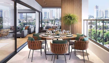 Apartamento com 3 dormitórios à venda, 203 m² por R$ 2.700.000,00 - Centro - Cascavel/PR