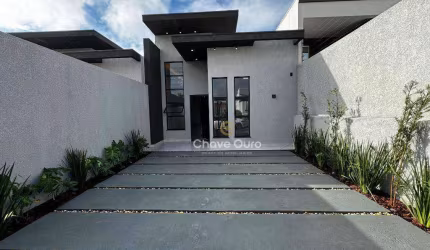 Casa com 3 dormitórios à venda, 76 m² por R$ 430.000,00 - Veredas - Cascavel/PR