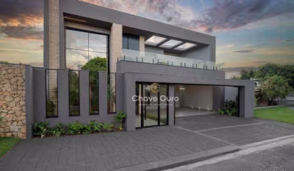 Sobrado com 4 dormitórios à venda, 301 m² por R$ 3.500.000,00 - Country - Cascavel/PR