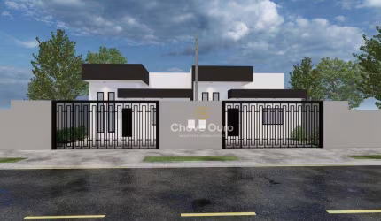 Casa na planta à venda no bairro Positano, Cascavel/Pr.