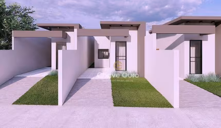 Casa com 2 dormitórios à venda, 62 m² por R$ 295.000 -Coopagro / Jd. Gualtiere- Toledo/PR