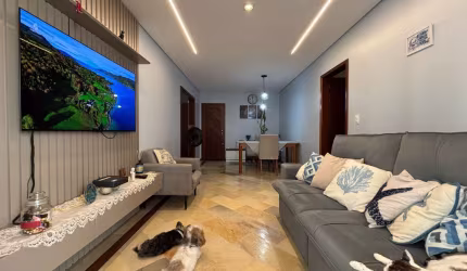 Apartamento 2 Dorms com 1 Suíte mobiliado no Balneário