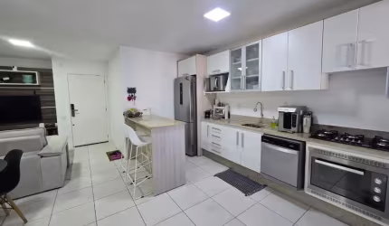 Lindo apartamento de 2 dorms 1 suite no Estreito, próximo a cabeceira da ponte Hercílio Luz
