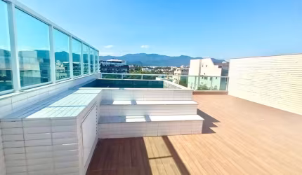 COBERTURA VISTA MAR - 4 QTS C/ SUITE  - LAZER E SEGURNÇA (RECREIO DOS BANDEIRANTES)