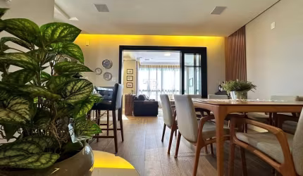 O conforto e segurança de um apartamento com 3 suítes e 3 vagas