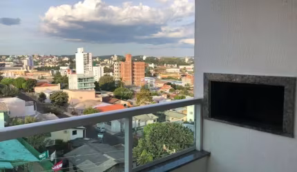 Apartamento com 2 quartos, sacada com churrasqueira e vista panorâmica