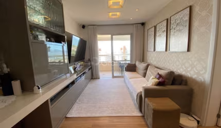 Apartamento semimobiliado no Jardim Atlantico