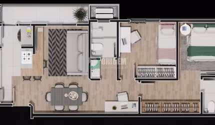 Apartamento em América - Joinville, SC