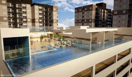 Apartamento com 1 suíte + 1 dormitório à venda, 58 m² - Cancelli - Cascavel/PR