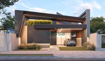 Casa com 3 suítes à venda, 220 m² por R$ 2.140.000 - Tropical II - Cascavel/PR