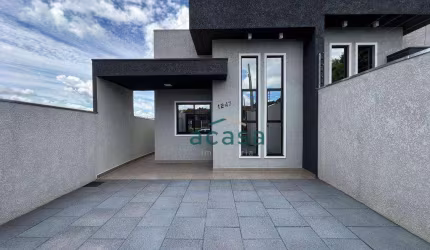 Casa com 1 suíte + 2 dormitórios à venda, 90 m² por R$ 540.000 - Universitário - Cascavel/PR