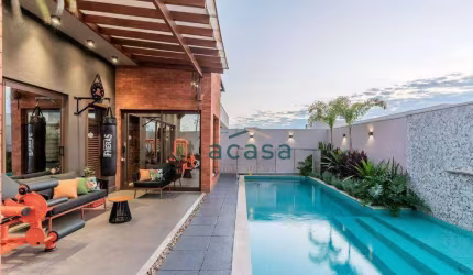Sobrado alto padrão com 4 suítes e piscina à venda, 291 m² por R$ 2.680.000 - Alto Alegre - Cascavel/PR