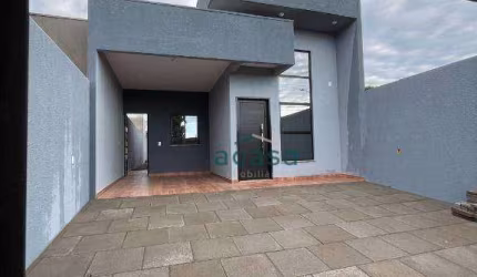 Casa com 1 suíte e 2 dormitórios à venda, 104 m²- Universitário - Cascavel/PR