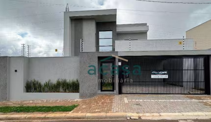 Sobrado com 3 suítes e 1 dormitório à venda, 184 m² por R$ 1.680.000 - Colinas Tropical - Cascavel/PR