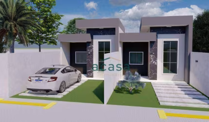 Casa com 2 dormitórios à venda, 54 m² por R$ 275.000,00 - Florais do Parana - Cascavel/PR