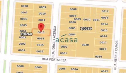 Terreno à venda, 513 m² por R$ 1.350.000,00 - Centro - Cascavel/PR