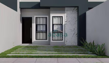Casa com 2 dormitórios à venda, 52 m² - Interlagos - Cascavel/PR
