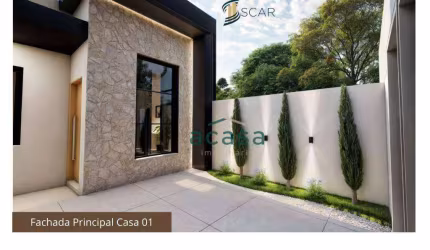 Casa térrea com 3 quartos e piscina localizada no bairro Pacaembu  por R$ 780.000 - Cascavel/PR