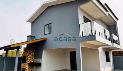 Sobrado com 3 dormitórios à venda, 166 m² - Verona - Cascavel/PR