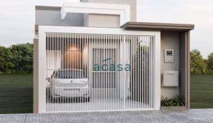 Casa com 1 suíte 2 dormitórios à venda, 62 m² por R$ 400.000 - Positano - Cascavel/PR