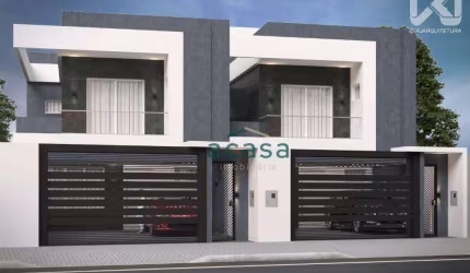 Sobrado com 3 suítes à venda, 153 m² por R$ 890.000 - Paraíso tropical - Cascavel/PR