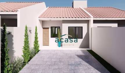 Casa com 2 dormitórios à venda, 55 m² - Interlagos - Cascavel/PR