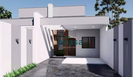 Casa com 1 suíte 2 dormitórios à venda, 107 m² - Porto Seguro - Cascavel/PR