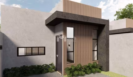 Casa à venda em Cascavel, Recanto Tropical, com 2 quartos, com 58 m²
