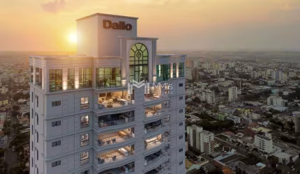 Apartamento à venda em Curitiba, Centro, com 4 suítes, com 24 m², Parigi
