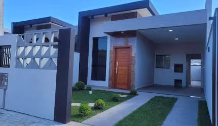 Casa para Venda em Barra Velha, Vila Nova, 3 dormitórios, 1 suíte, 1 banheiro, 1 vaga