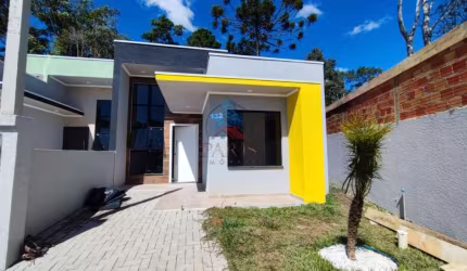 Casa para Venda em Fazenda Rio Grande, Gralha Azul, 3 dormitórios, 1 suíte, 1 banheiro, 1 vaga
