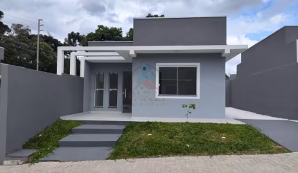 Casa para Venda em Fazenda Rio Grande, Eucaliptos, 2 dormitórios, 1 banheiro, 1 vaga