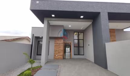 Casa para Venda em Fazenda Rio Grande, Eucaliptos, 3 dormitórios, 1 suíte, 2 banheiros, 1 vaga