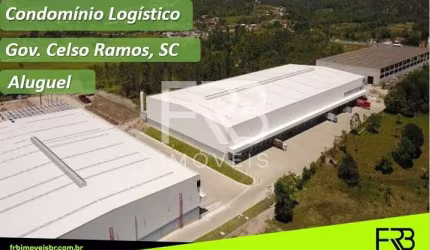 Galpão / Depósito / Armazém em Areias de Baixo - Governador Celso Ramos, SC