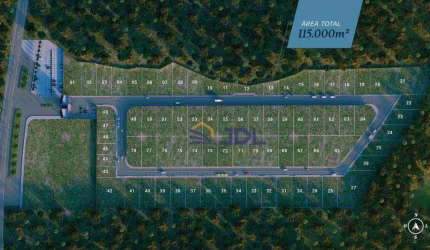 Terreno à venda, 674 m² por R$ 679.000,00 - Bateas - Brusque/SC