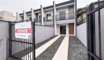 Sobrado Novo à Venda no Bairro Aventureiros | Joinville | Prontos para Morar no Bairro Aventureiro