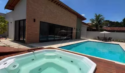 Chácara NOVA a venda em cond. fechado em Piracicaba, Colinas de Piracicaba, com 1000 m2 de terreno e 310 de construção, contendo 3 chalés modernos