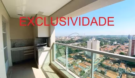 Apartamento com 2 suítes ,varanda gourmet, 2 vagas, à venda no Ed. Montes Claros, no coração de Piracicaba/SP.