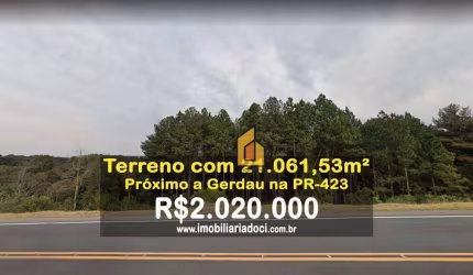 Imóvel de 21.061,53m² na PR-423
