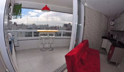 STÚDIO MOBILIADO NO PARAÍSO