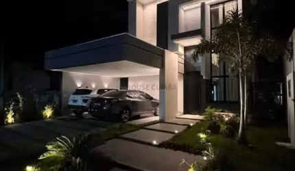 Excelente sobrado com 4 suítes no Belvedere 2