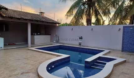 Casa com 3 quartos à venda na Avenida C, 1, Residencial Coxipó, Cuiabá, 217 m2 por R$ 735.000