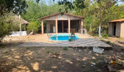 Vendo Chácara - Casa, Piscina, árvores frutíferas - Santo Antonio Leverger